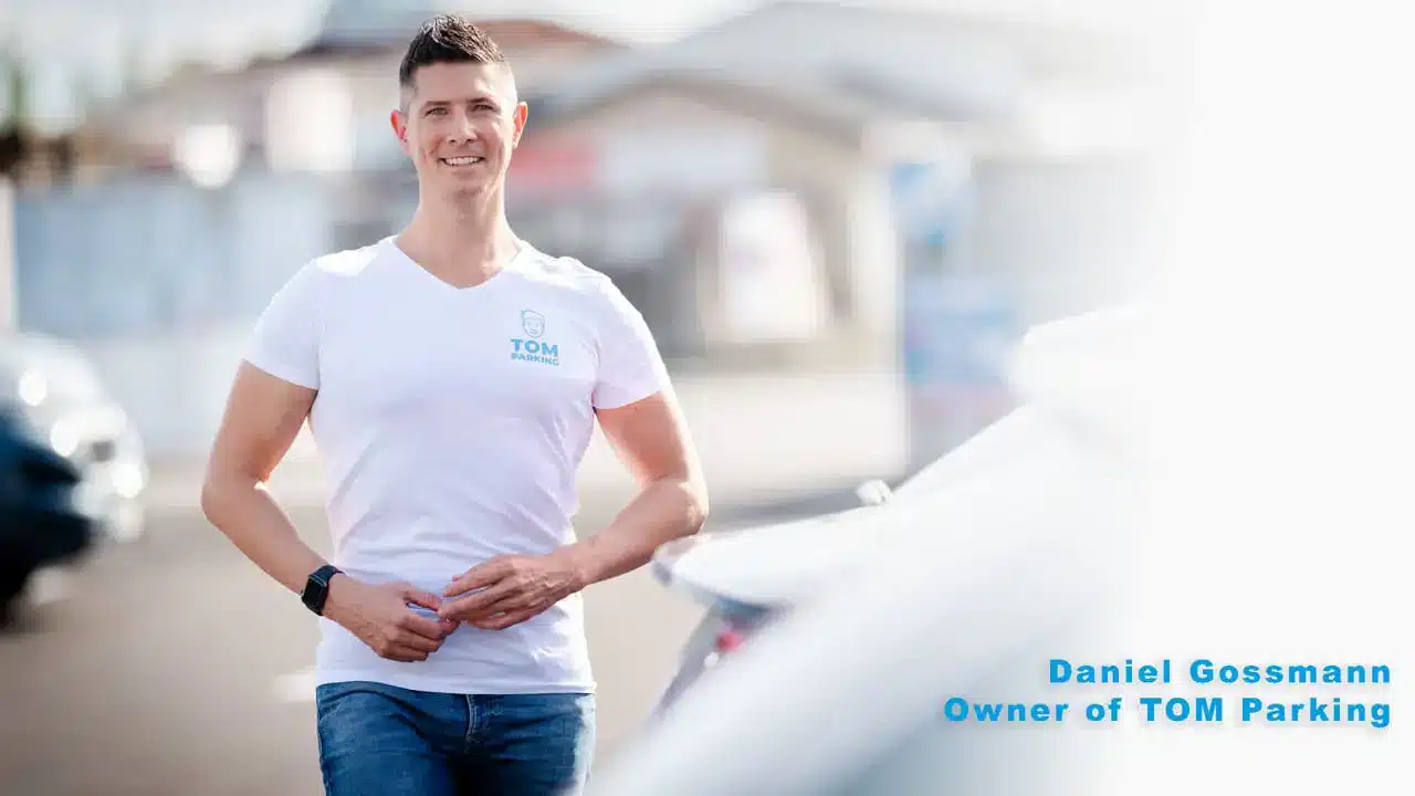 Daniel Gossmann – Inhaber TOM Parking am Flughafen Wien Schwechat